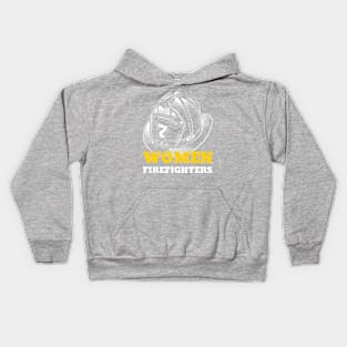 WOMEN FIREFIGHTERS Kids Hoodie